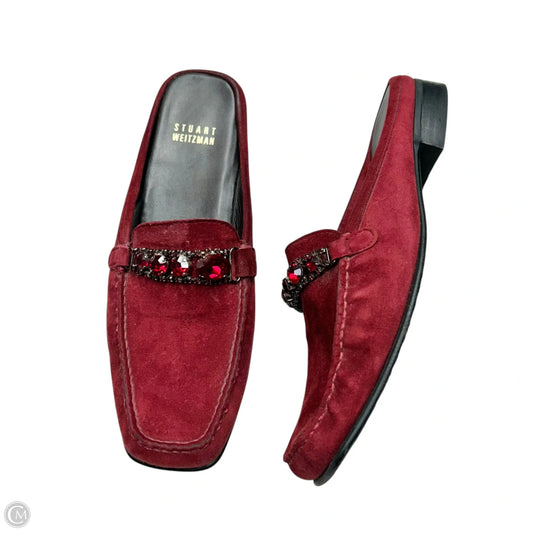 Shoes Designer By Stuart Weitzman In Red, Size: 6.5