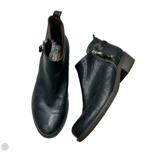 Boots Ankle Flats By Eric Michael London In Black, Size: 7.5