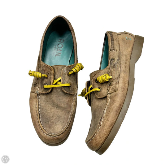 Shoes Flats By Bed Stu In Bronze, Size: 9