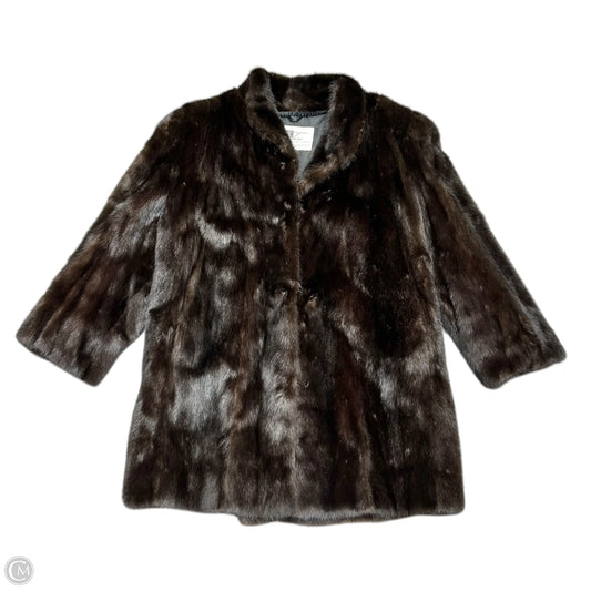 Coat Fur By Diane Furs In Brown, Size: Xl