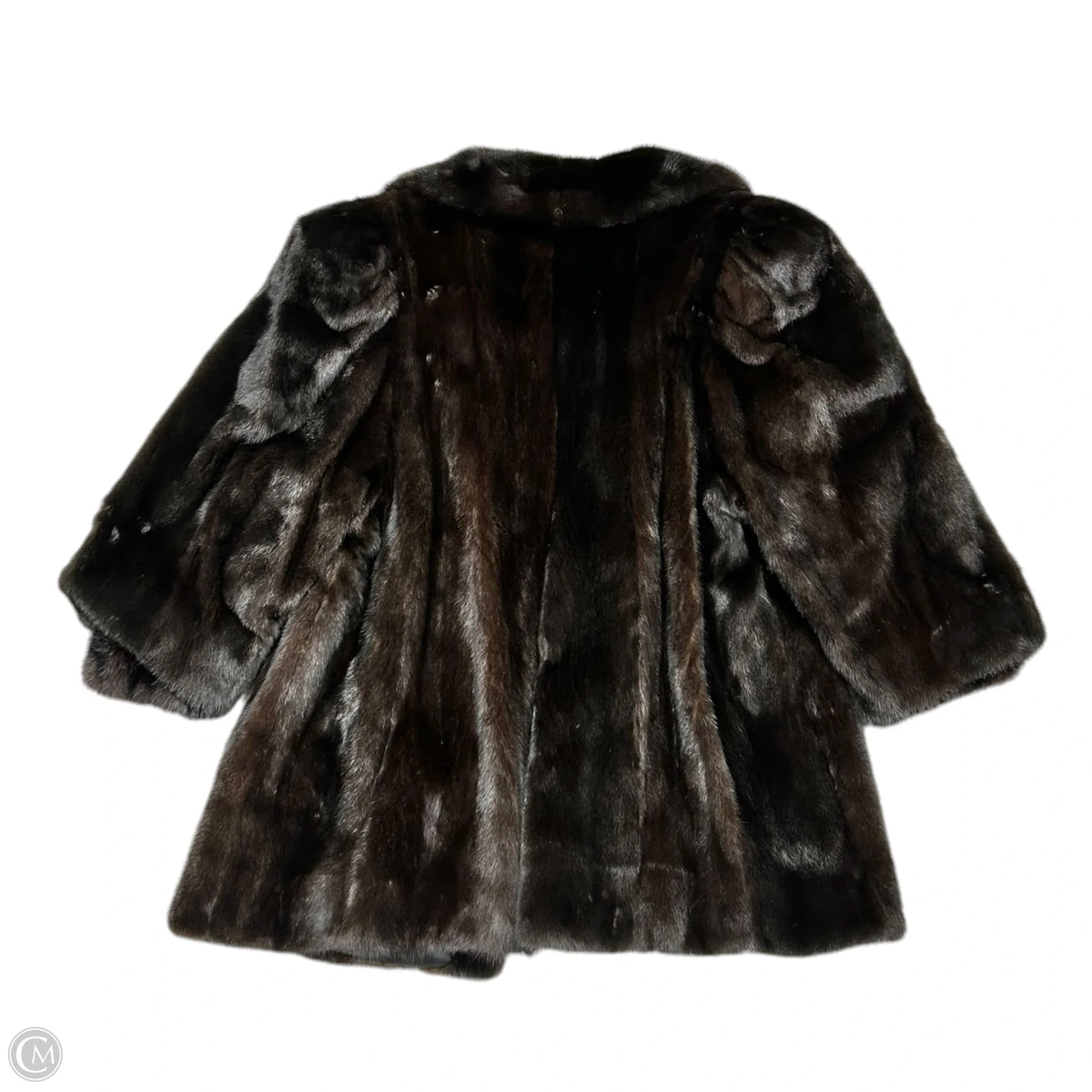 Coat Fur In Brown, Size: L