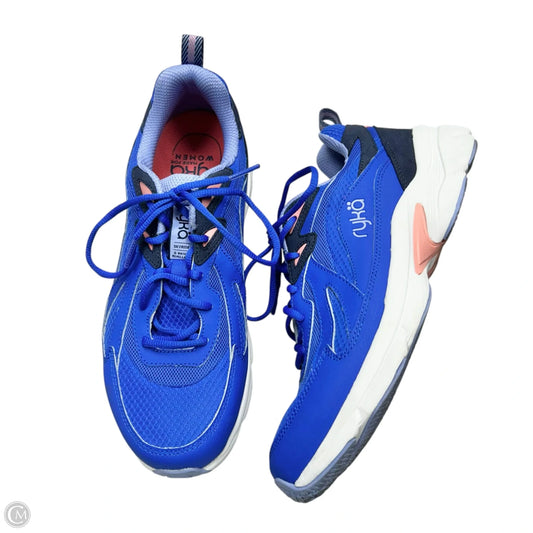 Shoes Athletic By Ryka In Blue, Size: 9.5