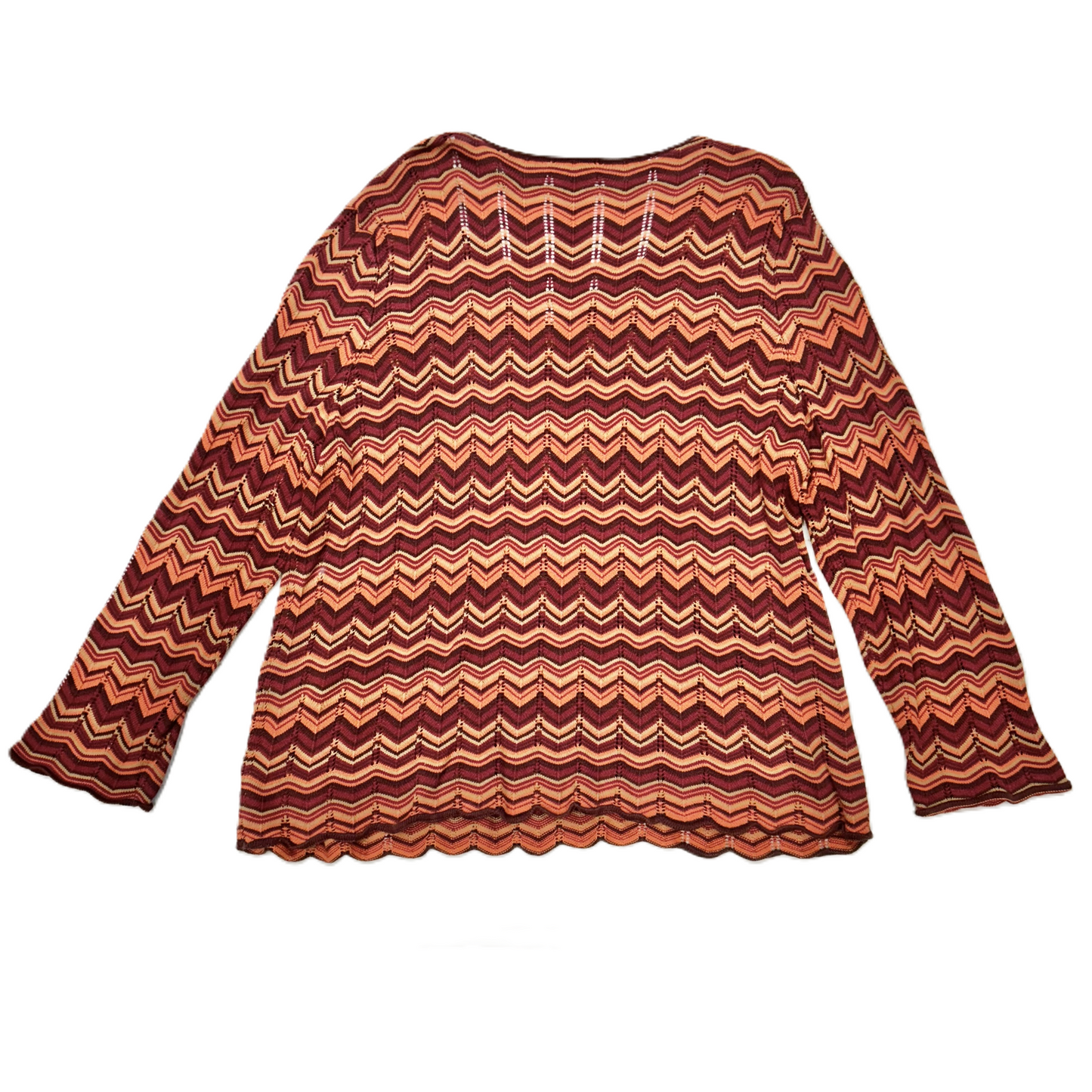 Sweater By Lane Bryant In Chevron Pattern, Size: 3x