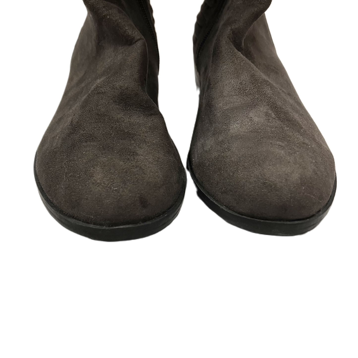 Boots Knee Flats By Kelly And Katie In Grey, Size: 7.5