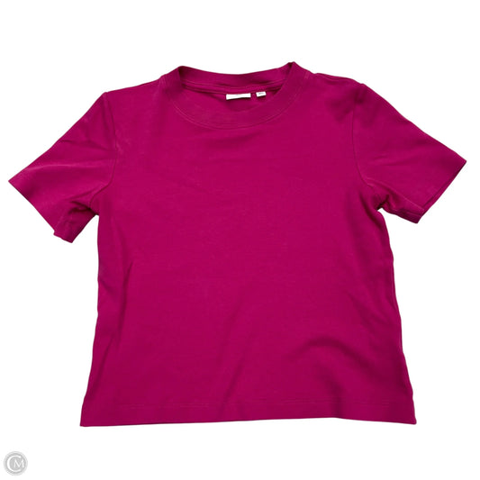 Top Short Sleeve Basic By Babaton In Pink, Size: Xxs