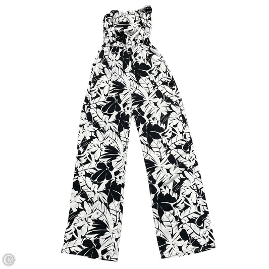 Jumpsuit By Michael By Michael Kors In Black & White, Size: Xxs
