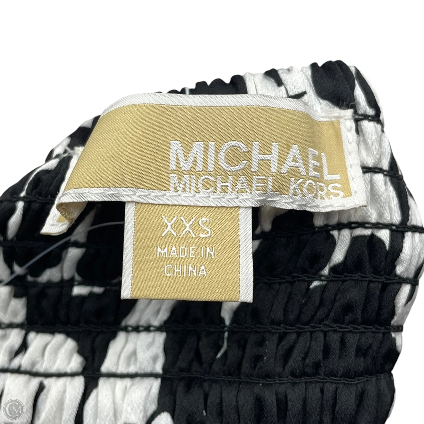 Jumpsuit By Michael By Michael Kors In Black & White, Size: Xxs