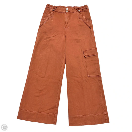 Jeans Wide Leg By Pilcro In Orange, Size: 8