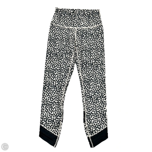 Athletic Leggings By Lululemon In Leopard Print, Size: M