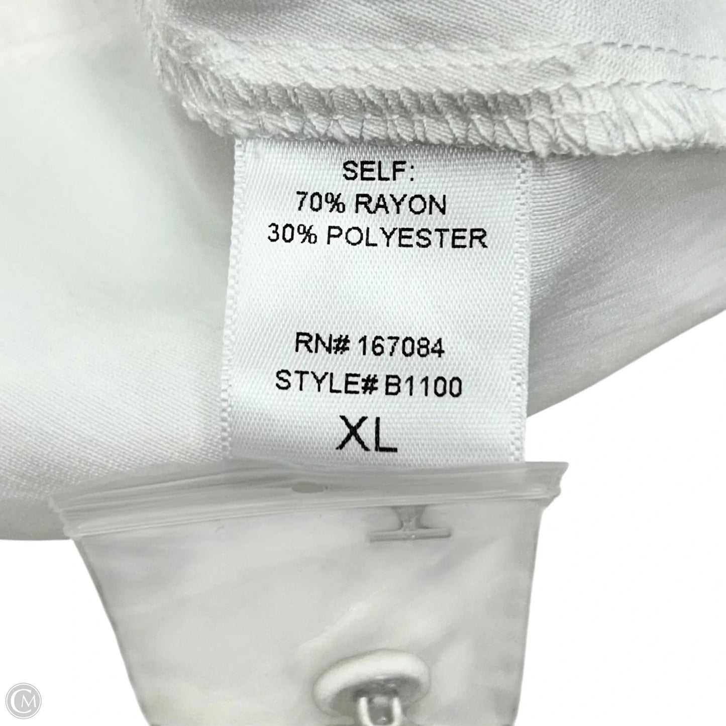 Top Long Sleeve By Pomander Place In White, Size: Xl