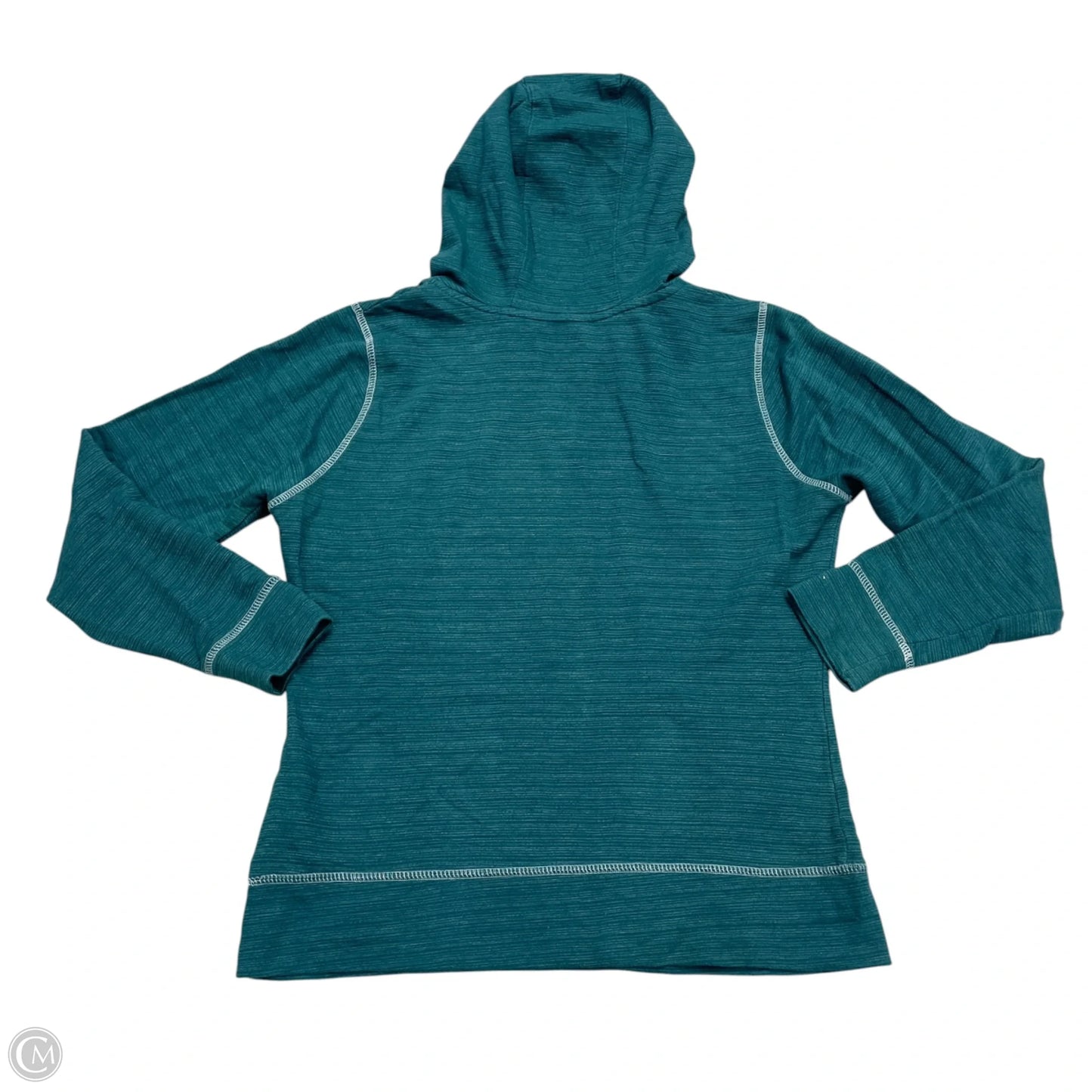 Sweatshirt Hoodie By Nfl In Green, Size: S