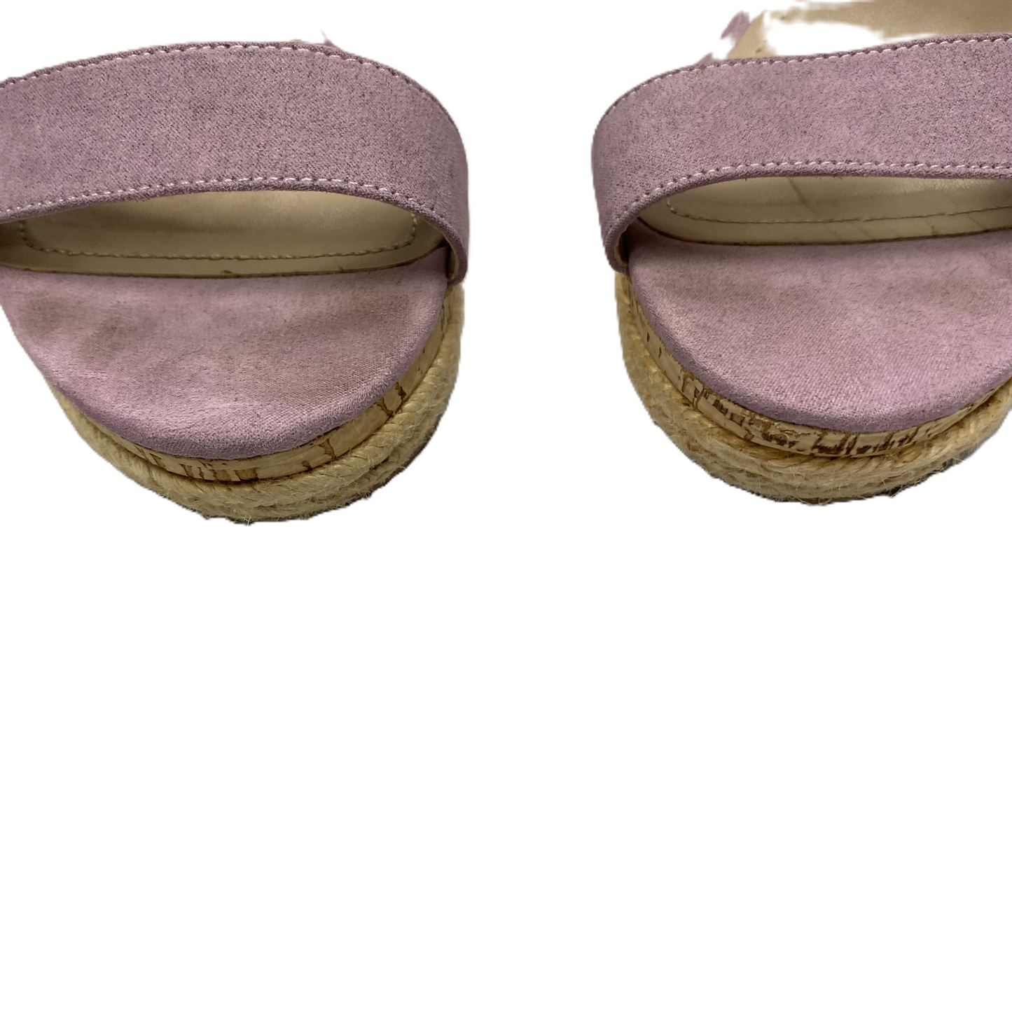 Lilac Sandals Heels Wedge By Charles By Charles David, Size: 7.5