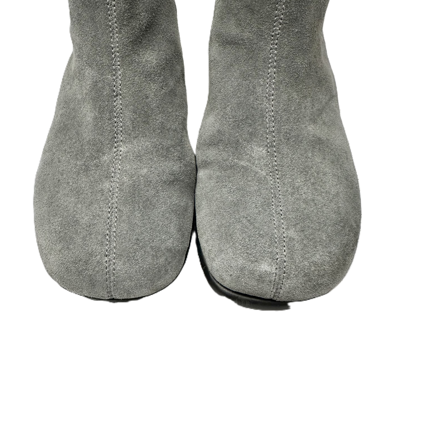 Grey Boots Ankle Flats By Aerosoles, Size: 8.5