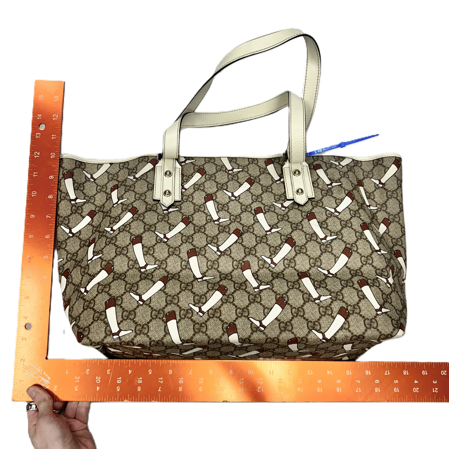 Tote Luxury Designer By Gucci  Size: Large