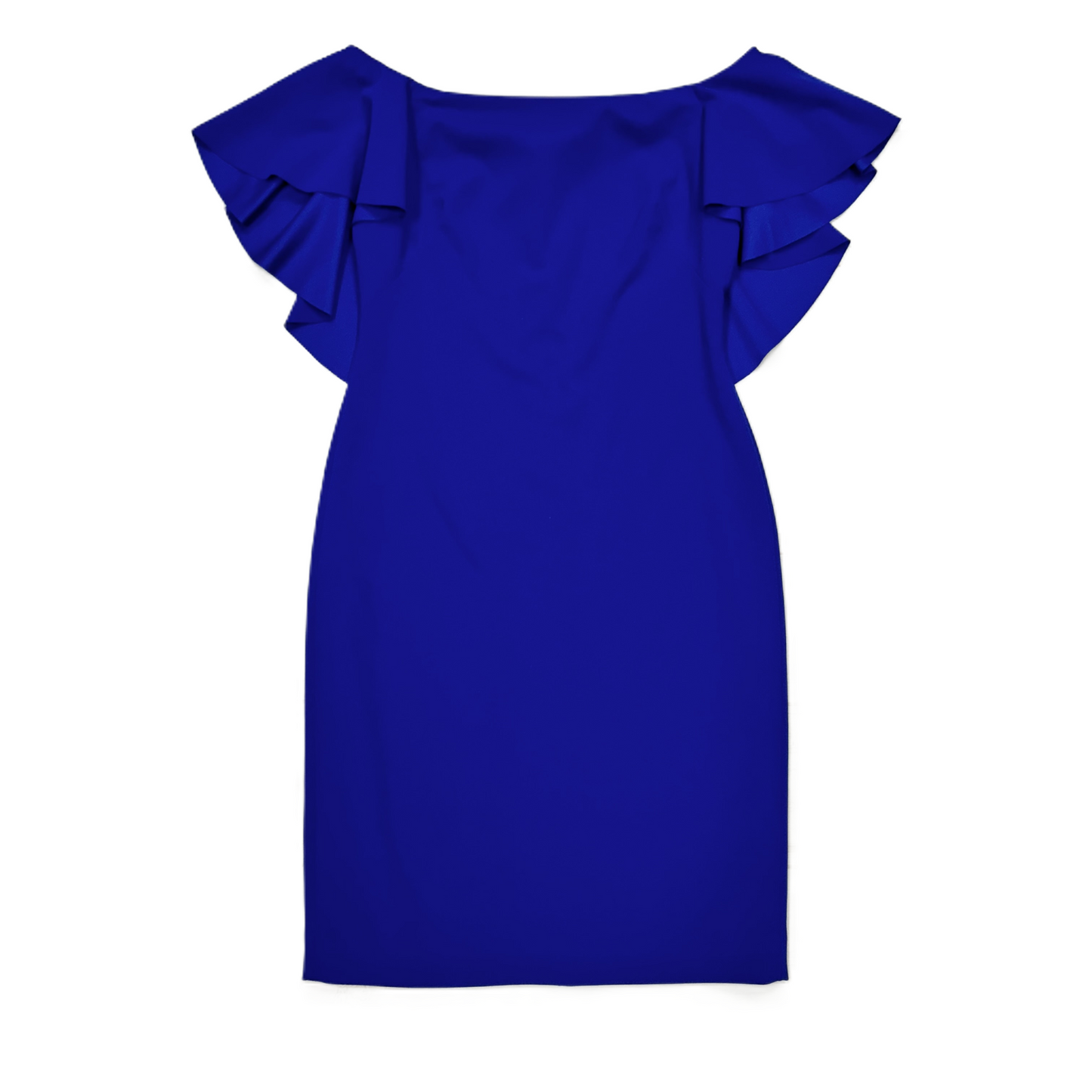 Blue Dress Party Midi By Lauren By Ralph Lauren, Size: S