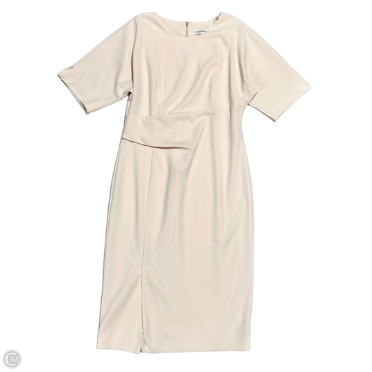 Dress Work By Calvin Klein In Pink, Size: S