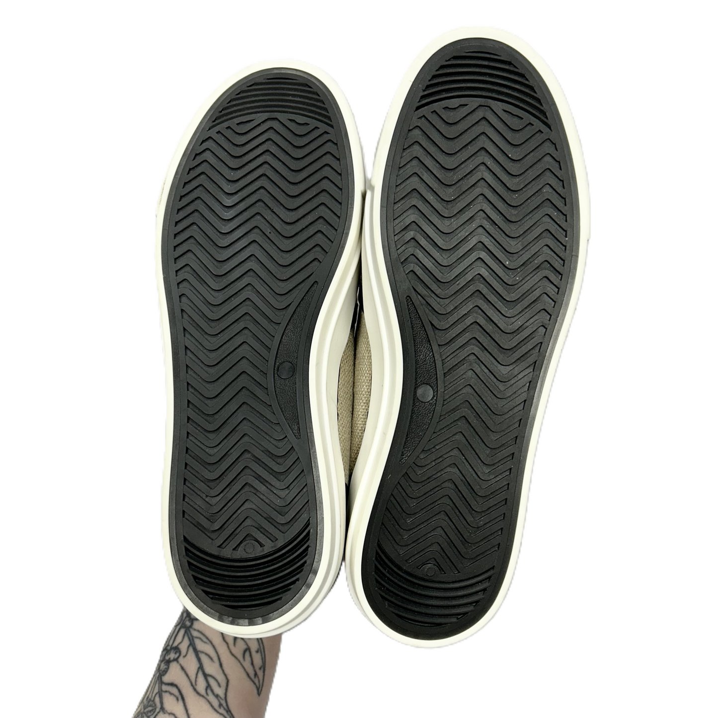 Tan Shoes Designer By M. Gemi, Size: 8.5