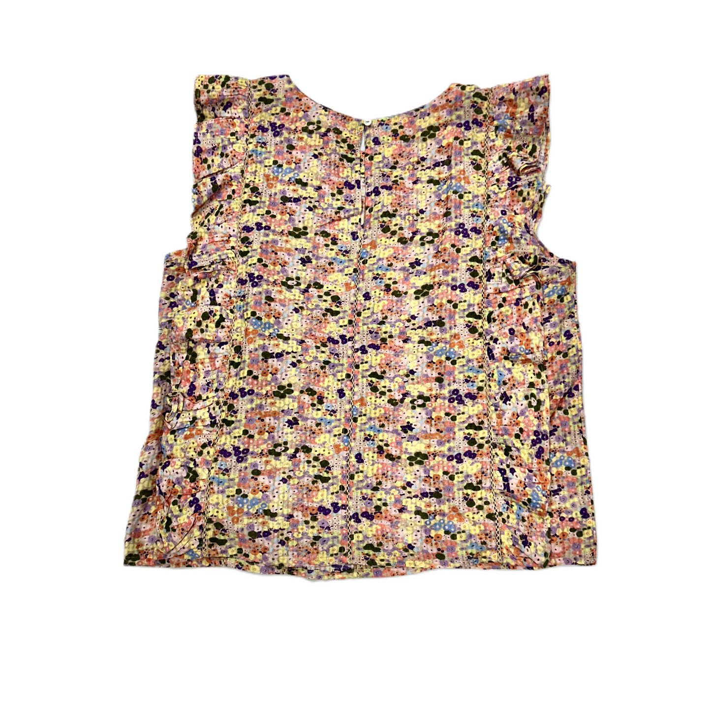 Floral Print Top Sleeveless Designer By Scotch & Soda, Size: S