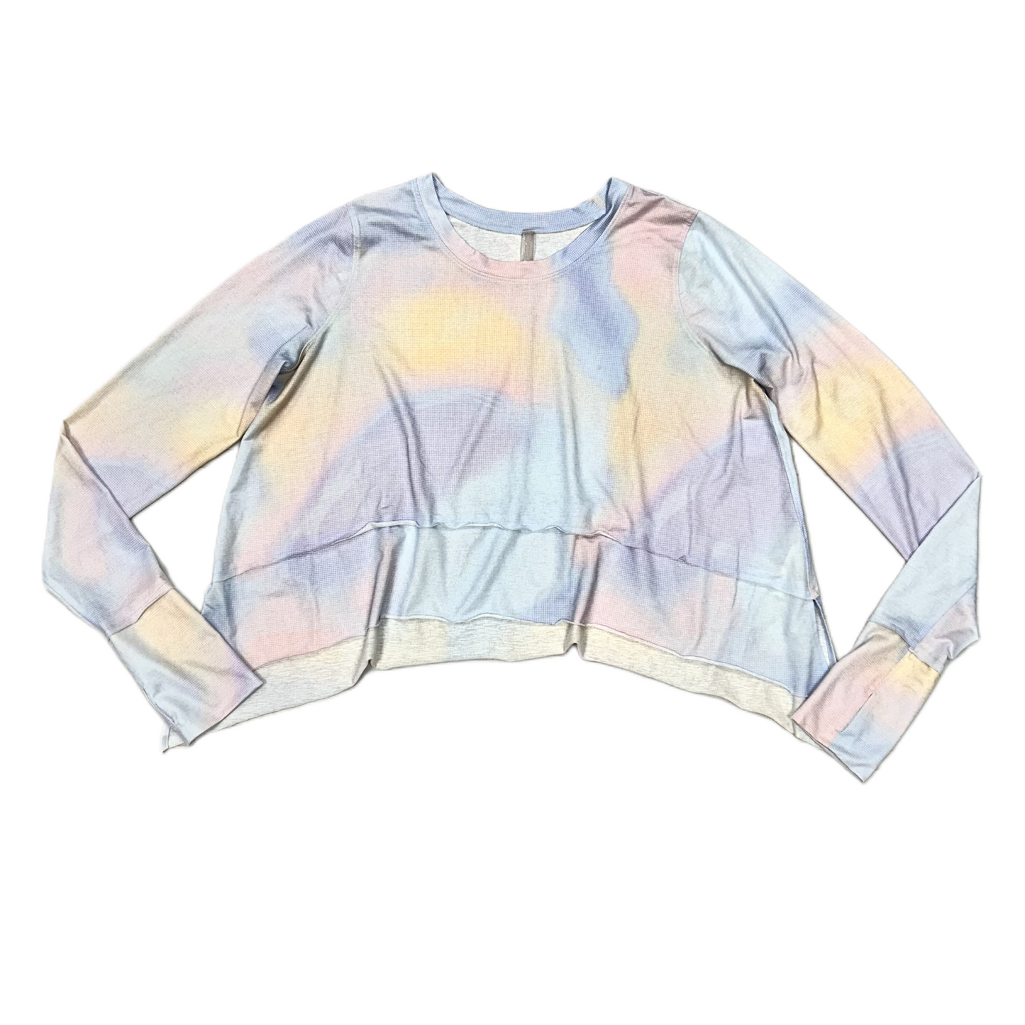 Multi-colored Top Long Sleeve By Free People, Size: M