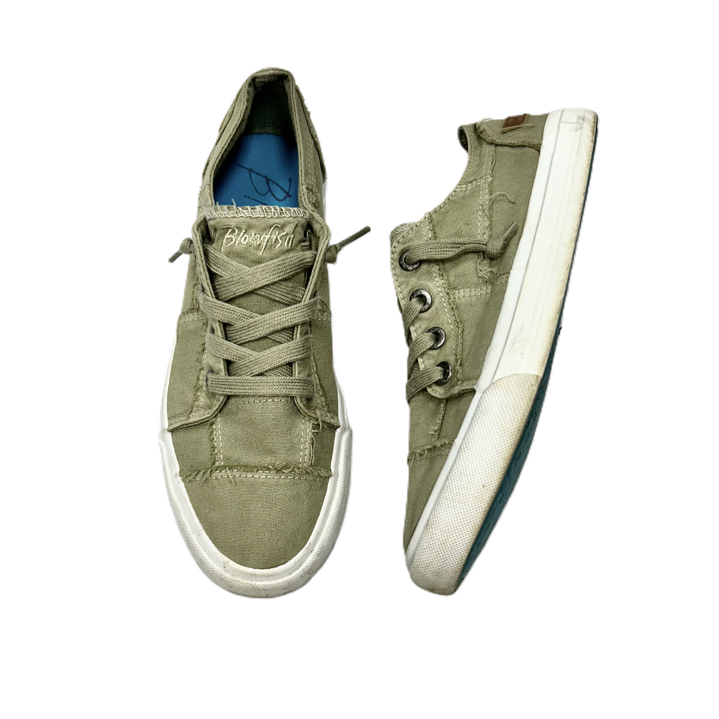 Green Shoes Sneakers By Blowfish, Size: 9