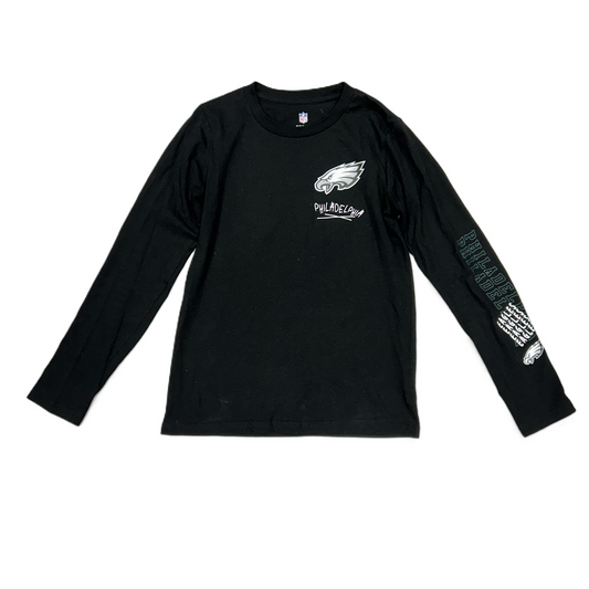 Top Long Sleeve By Nfl In Black, Size: M