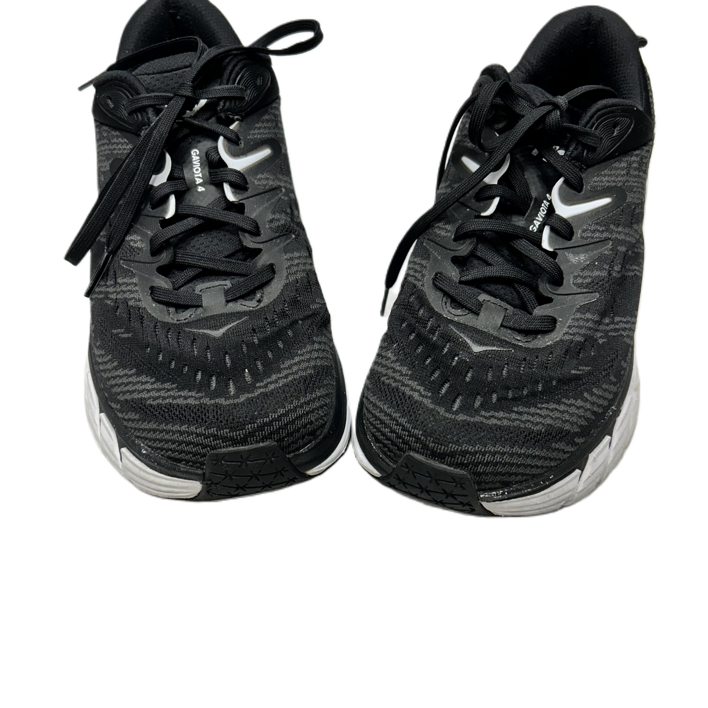 Shoes Athletic By Hoka In Black & White, Size: 9