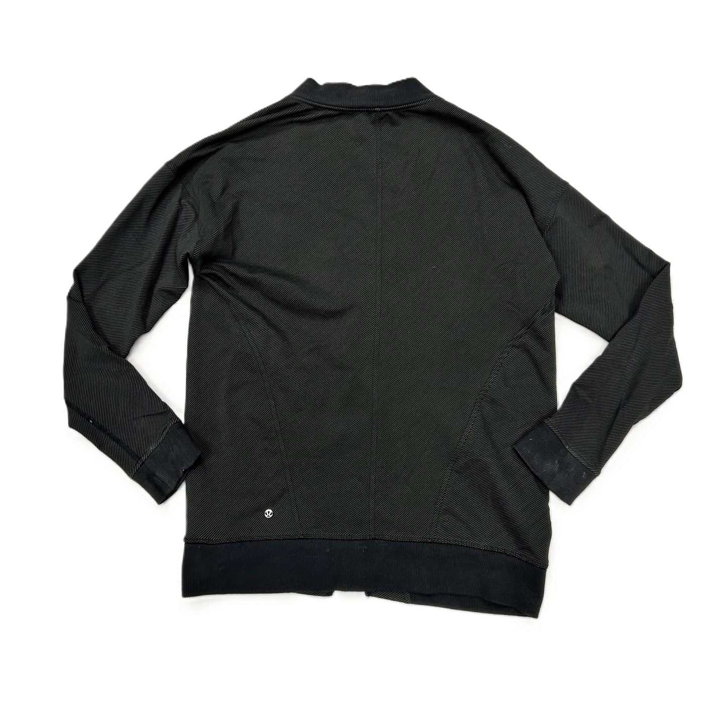 Athletic Jacket By Lululemon In Black, Size: S