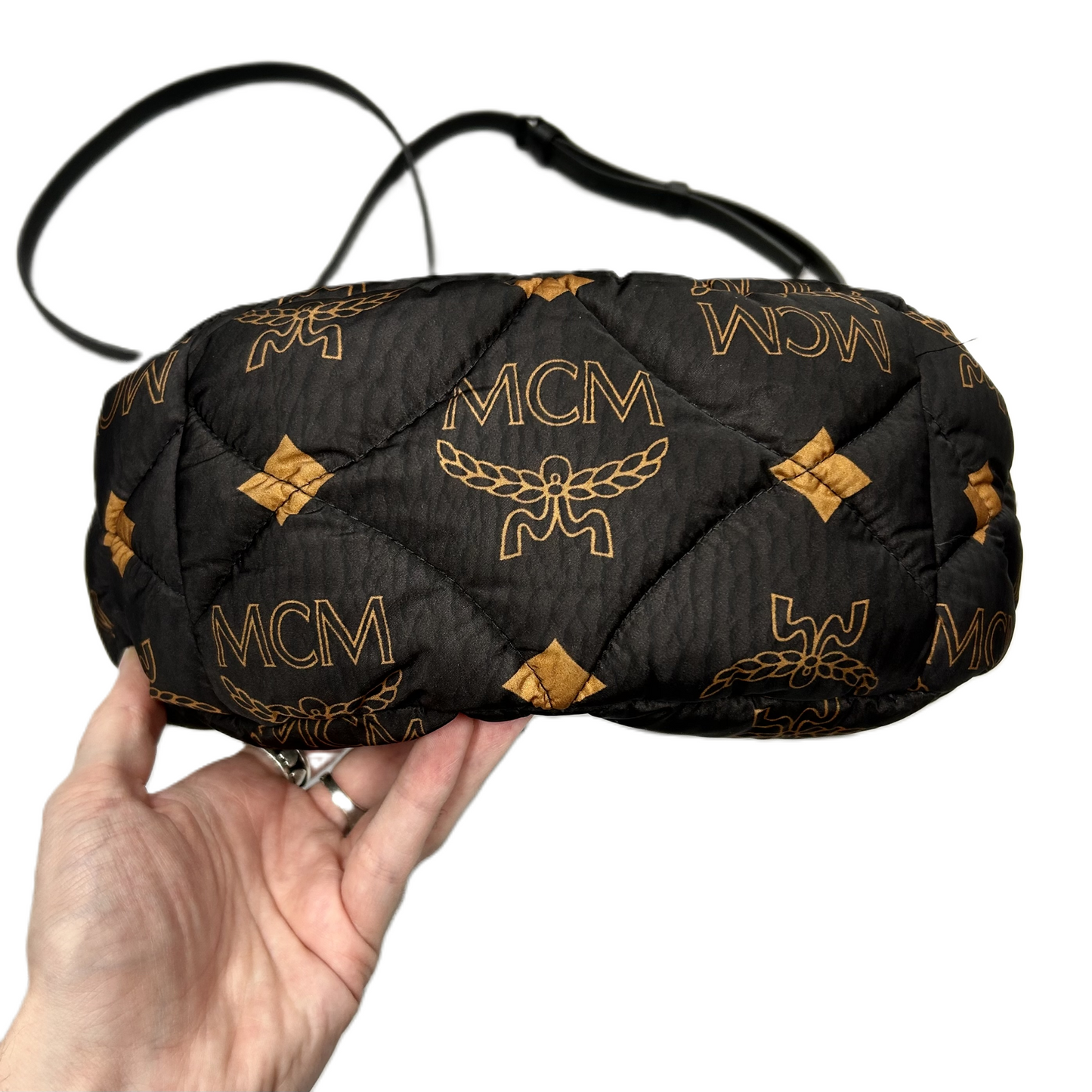 Crossbody Luxury Designer By Mcm, Size: Small