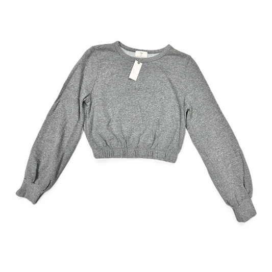 Top Long Sleeve Basic By T.la In Grey, Size: Xs