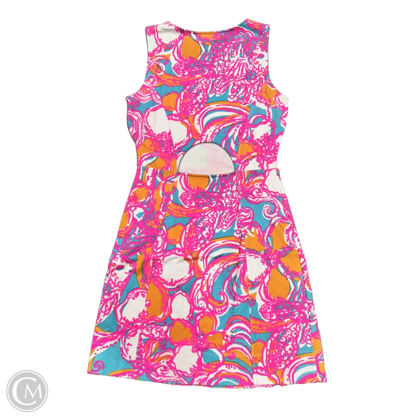 Dress Designer By Lilly Pulitzer In Blue & Orange, Size: Xs