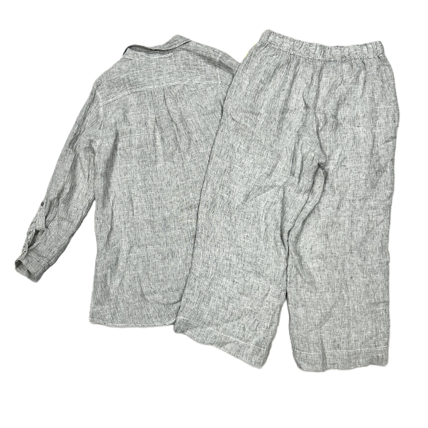 Pants Set 2pc By Tahari By Arthur Levine In Grey, Size: M