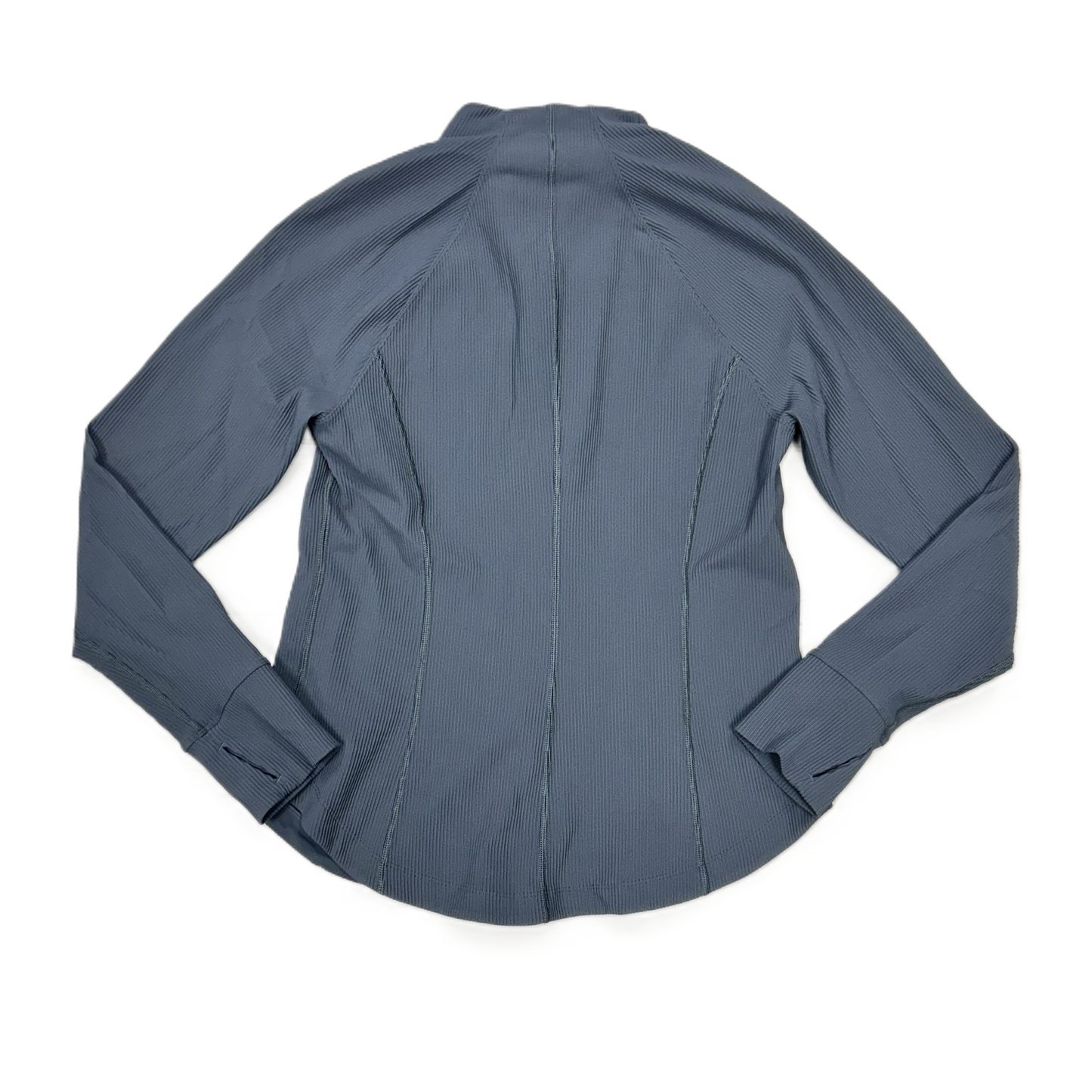 Athletic Jacket By Athleta In Blue, Size: L