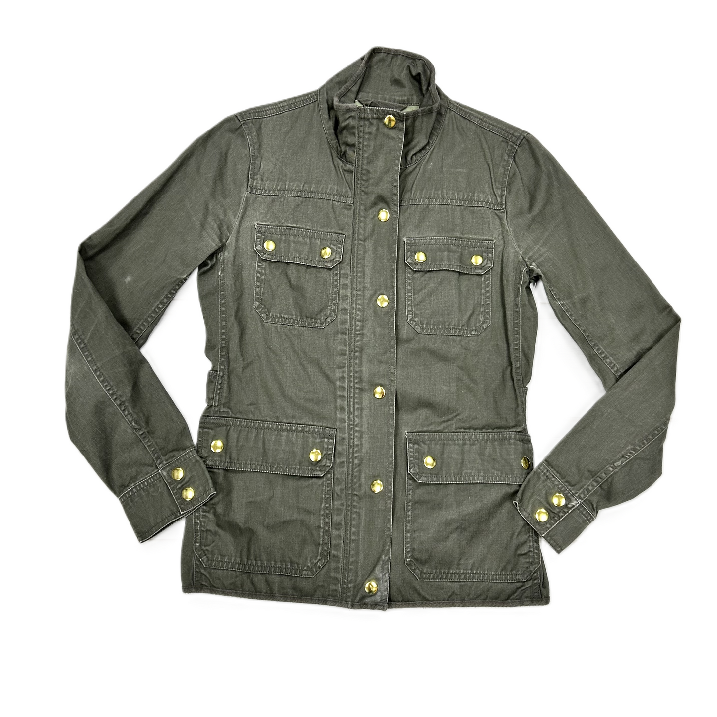 Jacket Utility By J. Crew In Green, Size: Xs