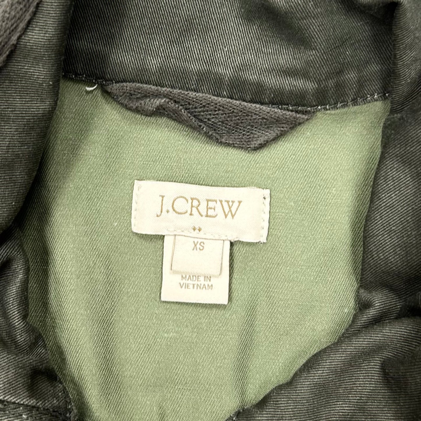 Jacket Utility By J. Crew In Green, Size: Xs