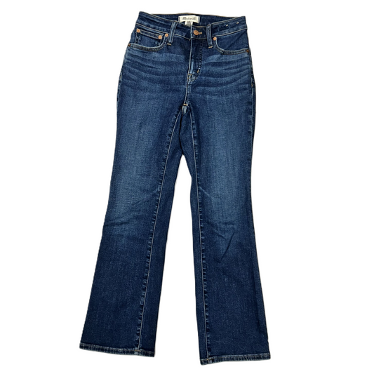 Jeans Straight By Madewell In Blue Denim, Size: 00