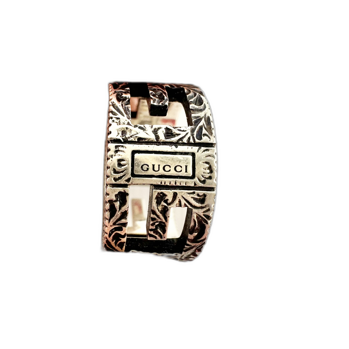 Ring Luxury Designer By Gucci, Size: 6.5