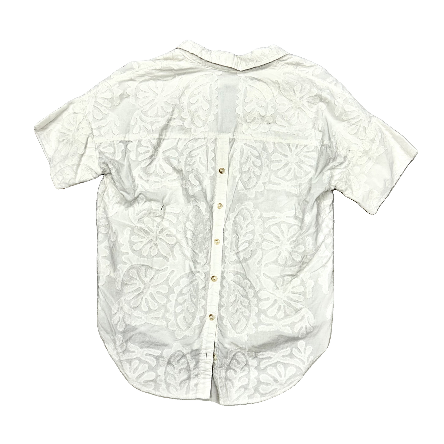 Top Short Sleeve By Pilcro In White, Size: S