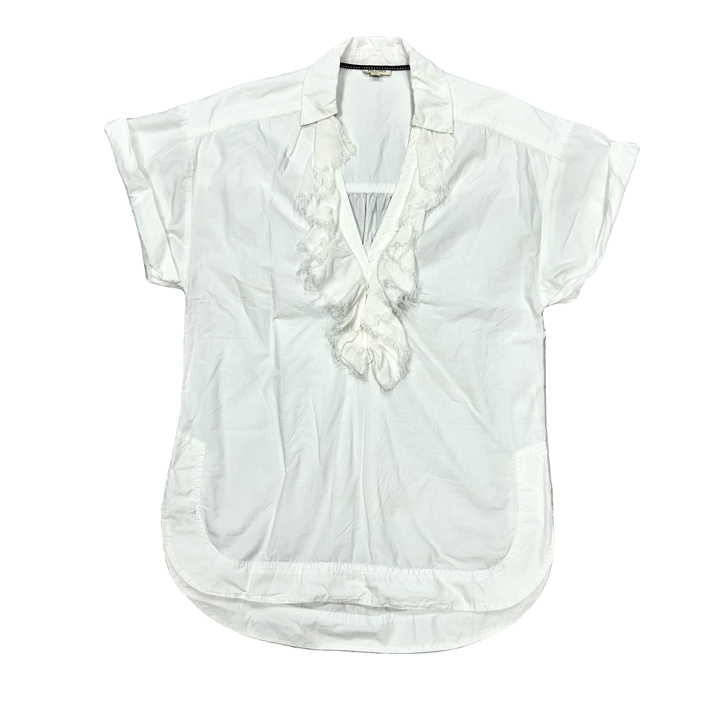 Top Short Sleeve By Pilcro In White, Size: Xxs