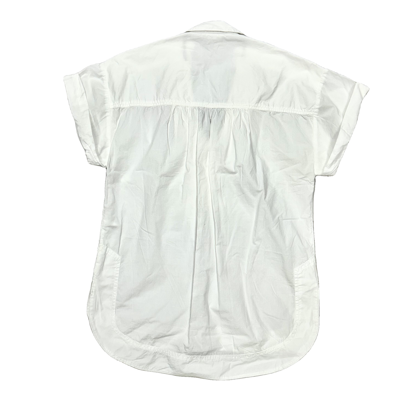 Top Short Sleeve By Pilcro In White, Size: Xxs