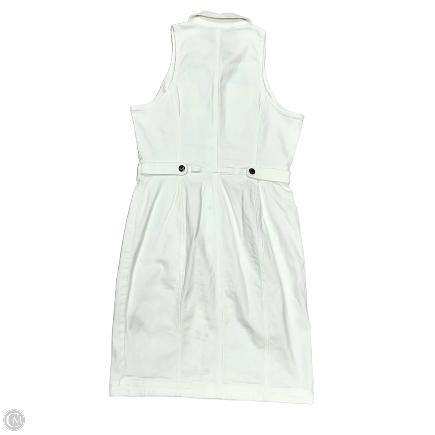 Dress Casual Short By White House Black Market In White, Size: M