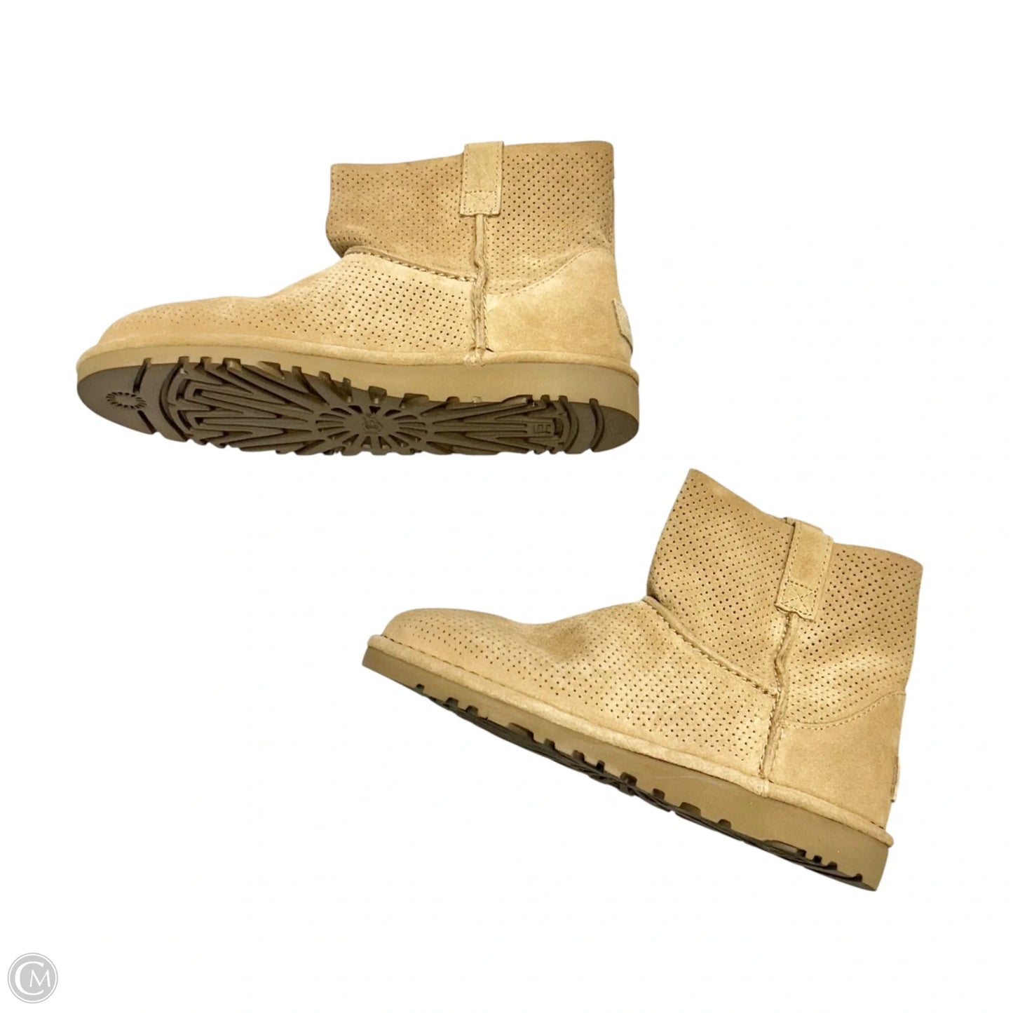 Boots Designer By Ugg In Tan, Size: 7