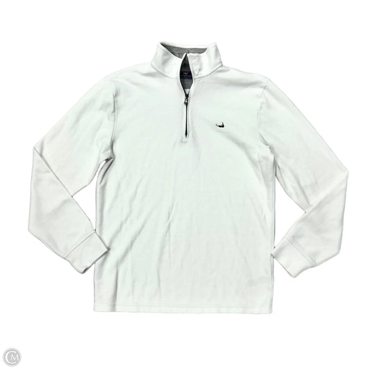 Sweatshirt Collar By Vineyard Vines In White, Size: S