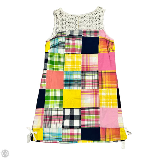 Dress Designer By Lilly Pulitzer In Plaid Pattern, Size: Xl
