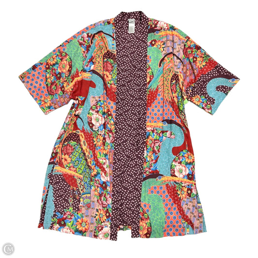 Kimono By Chicos In Multi-colored, Size: L/Xl