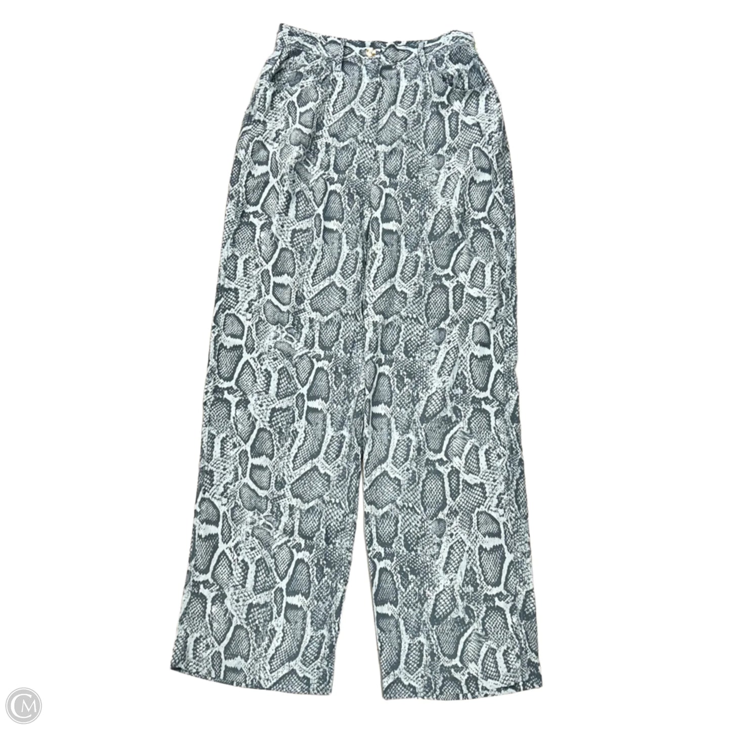 Pants Dress By Ena Pelly In Snakeskin Print, Size: 8