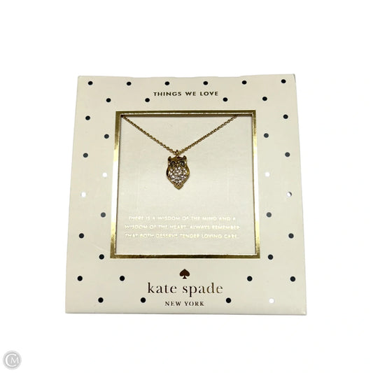 Necklace Designer By Kate Spade