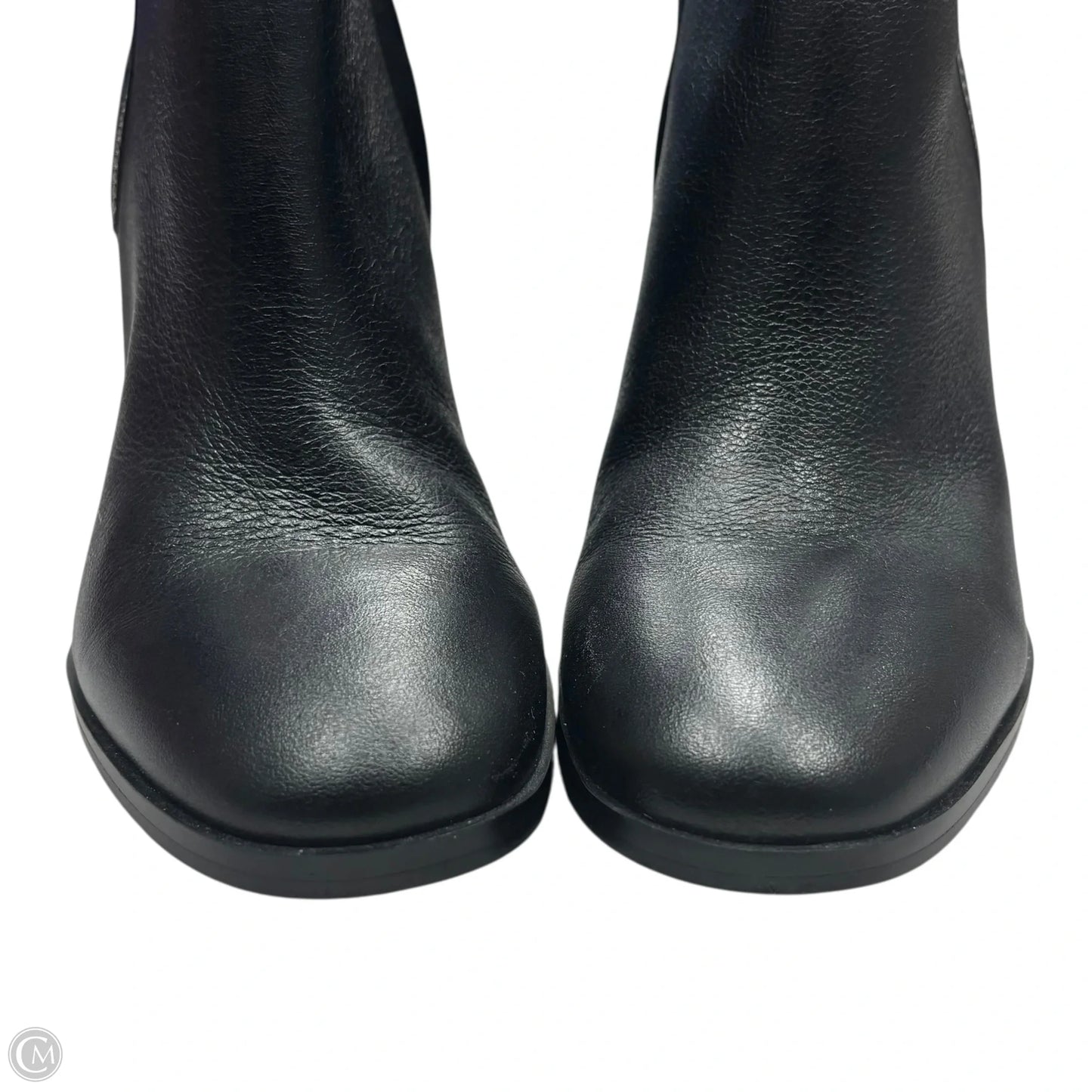 Boots Ankle Heels By Nine West In Black, Size: 7