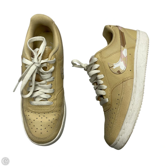 Shoes Athletic By Nike In Cream, Size: 6