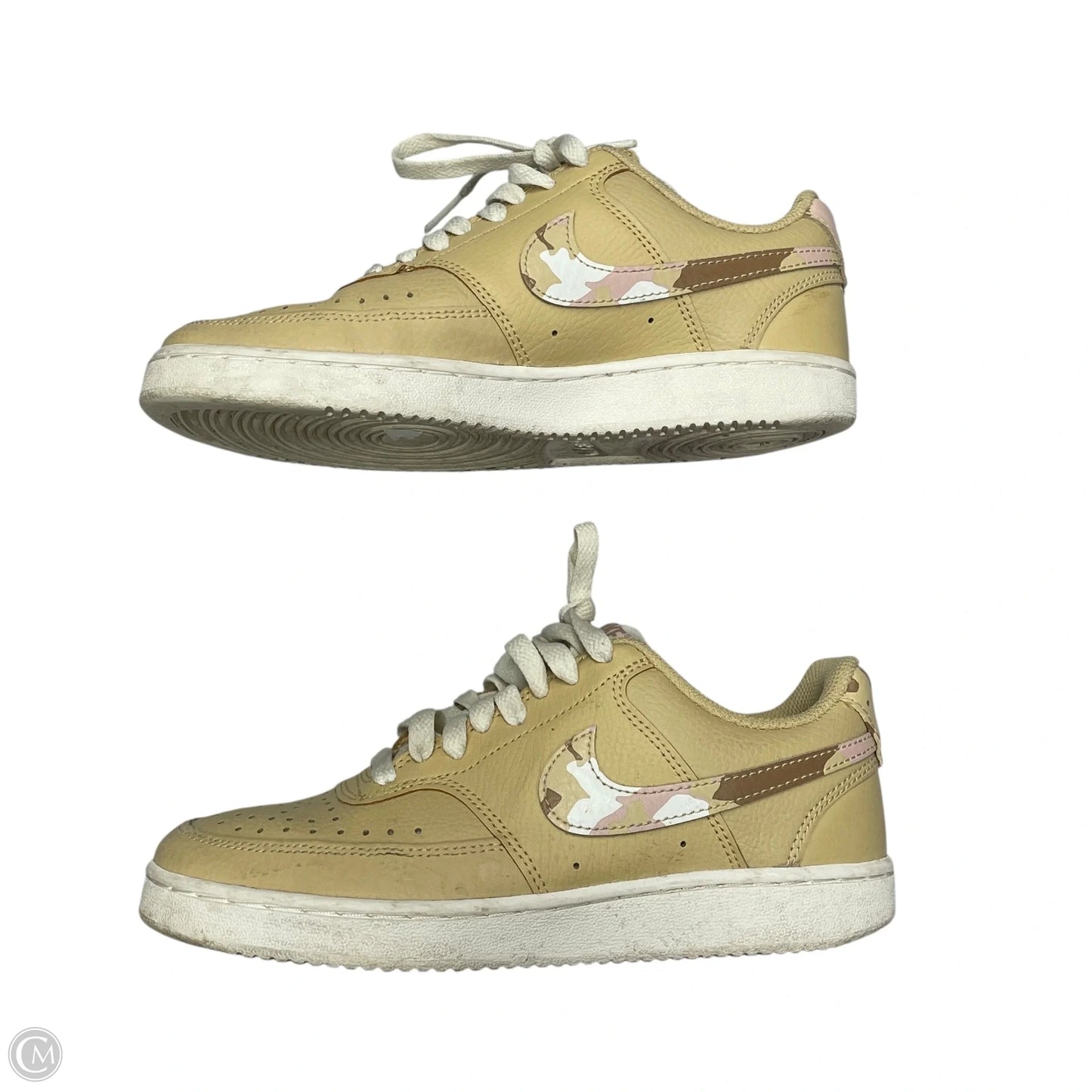 Shoes Athletic By Nike In Cream, Size: 6