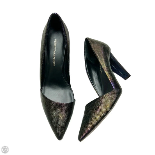 Shoes Designer By Rebecca Minkoff In Rainbow, Size: 9
